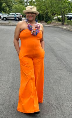 Cutout Tube Jumpsuit