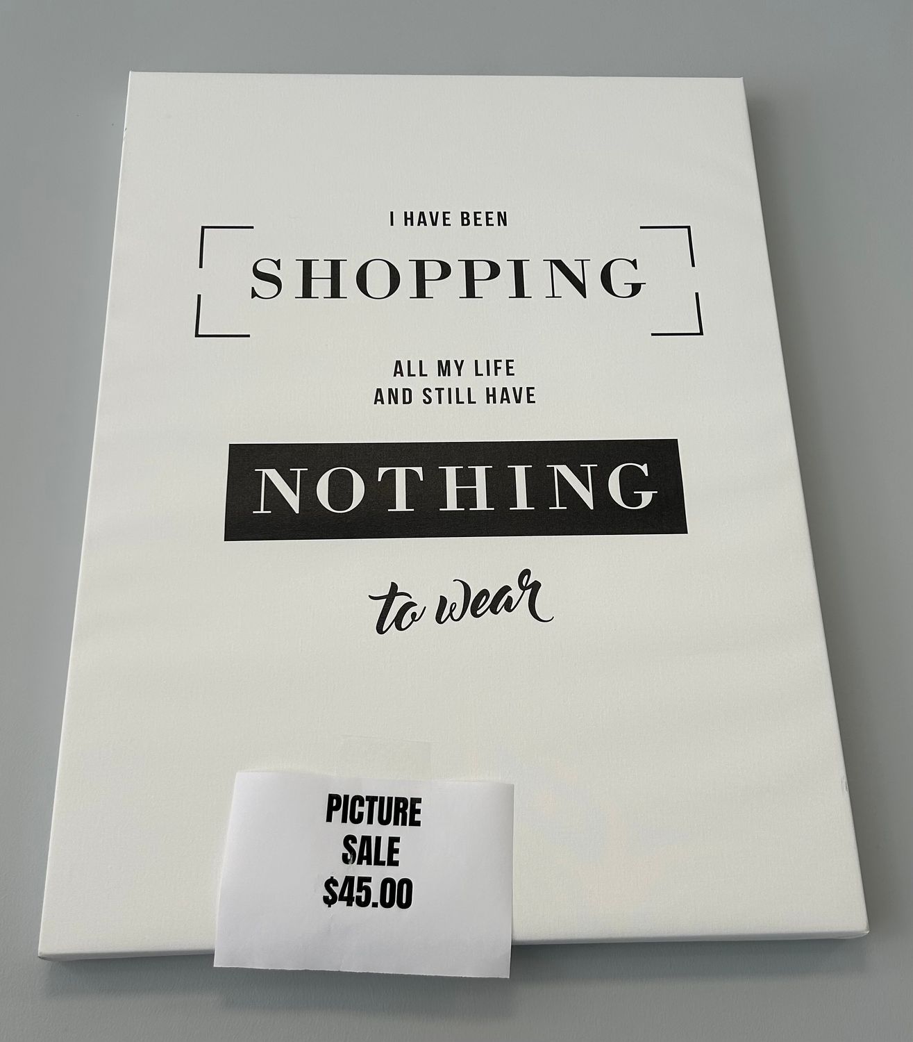 I’ve been Shopping All My Life Picture