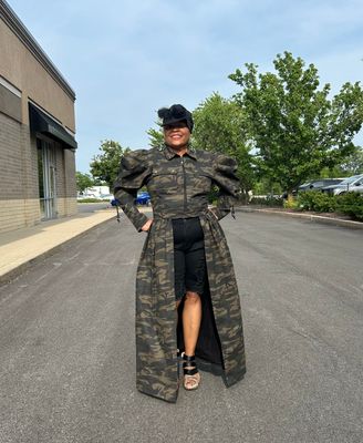 Camouflage Hi-Low Vest