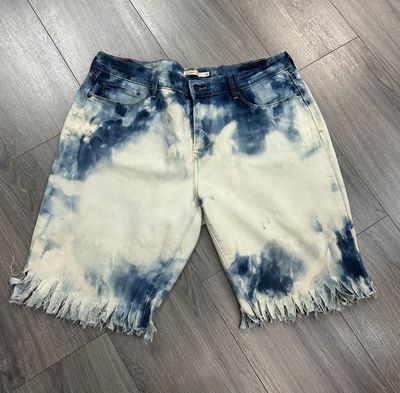 Denim Distressed Shorts