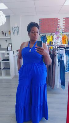Tiered Tube Top Jumpsuit