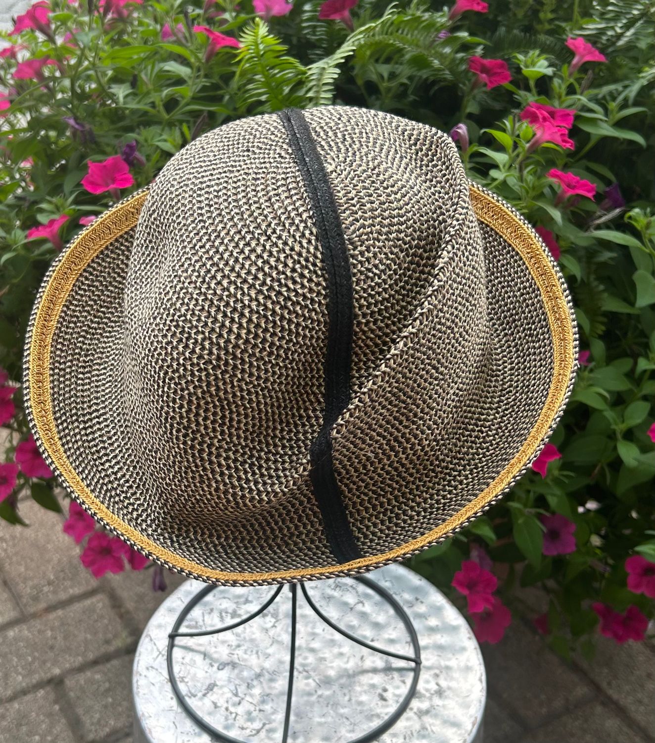 Handmade Center Stripe Hat