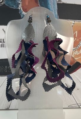 Genuine Leather Earrings