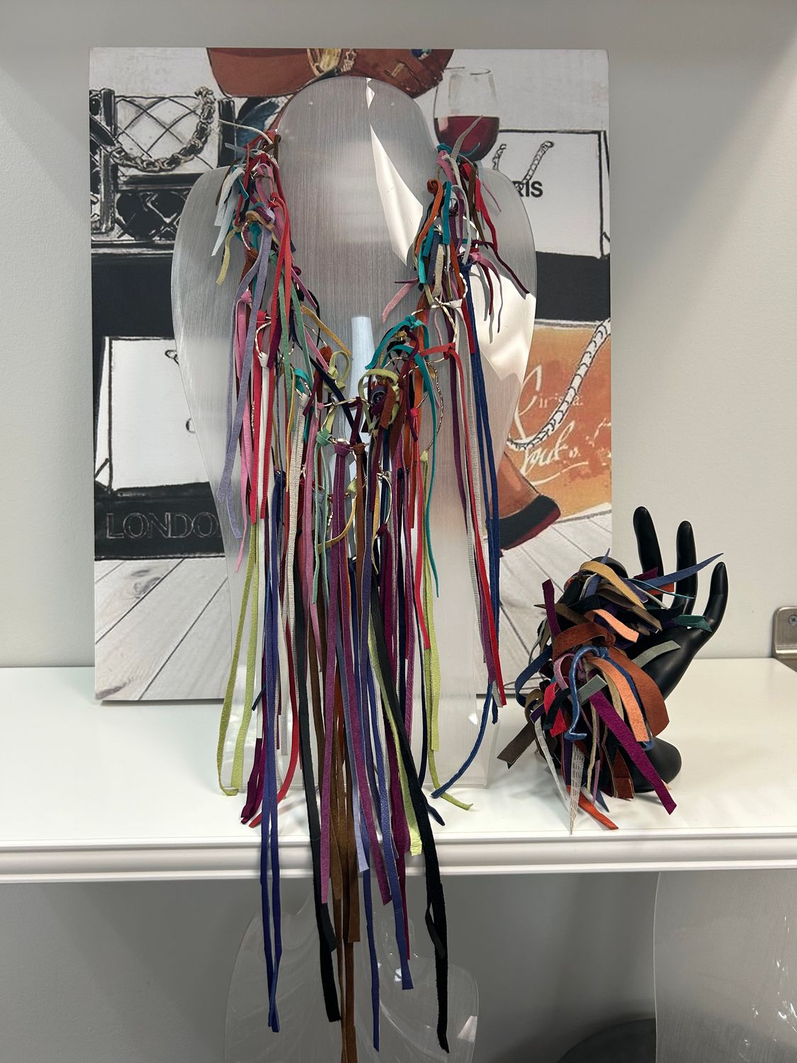 Fringe Necklace/Bracelet Set