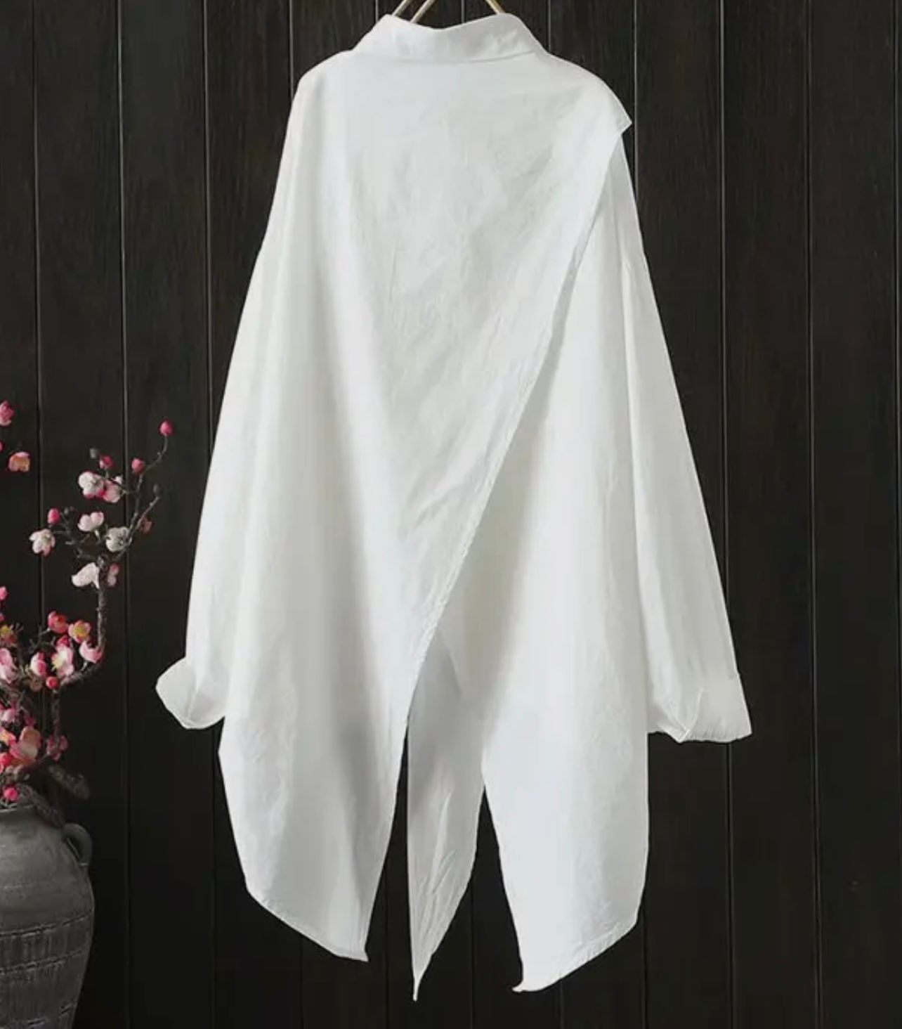 Urban Irregular White Top