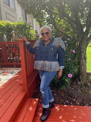 Fringe Denim Jacket