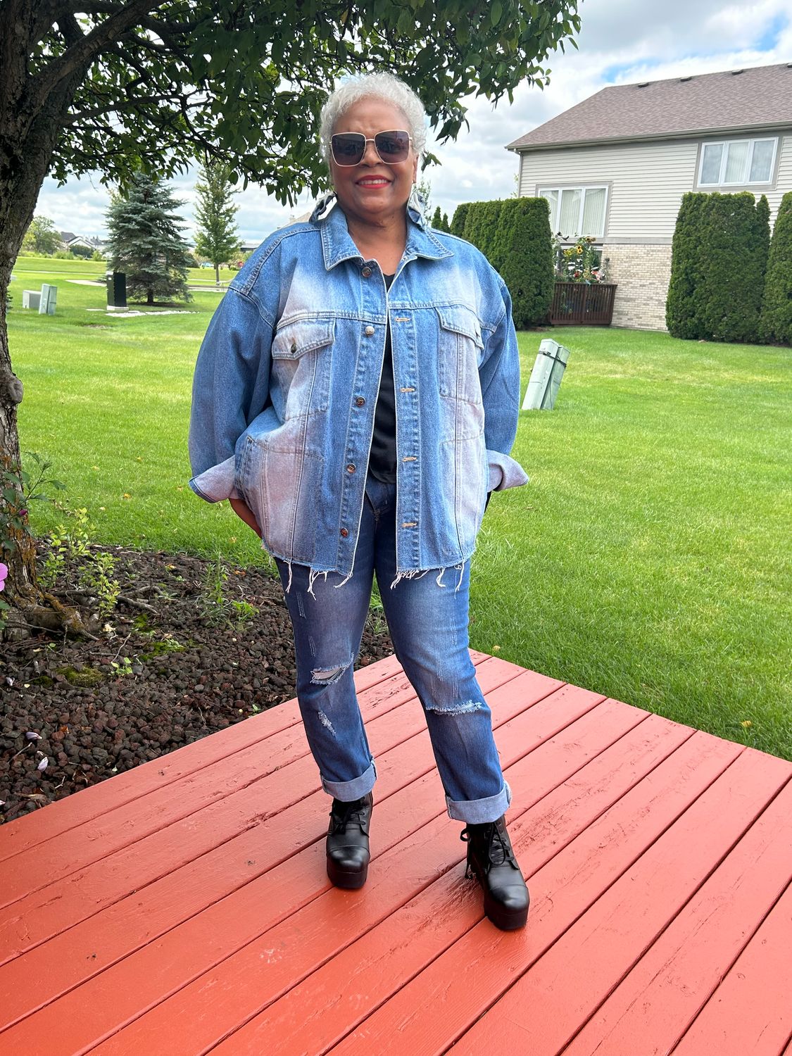 Patchwork Denim Jacket