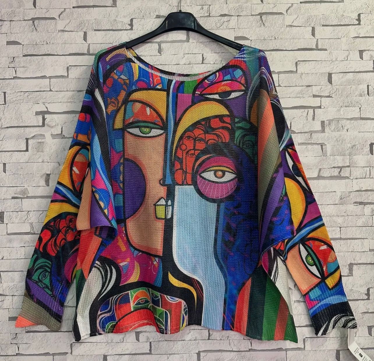 Picasso Knit Sweater