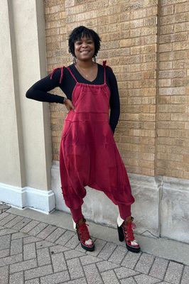 Vintage Washed Overalls