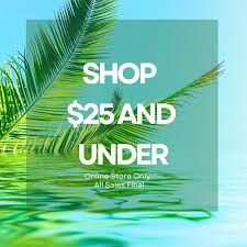 $25.00 &amp; under