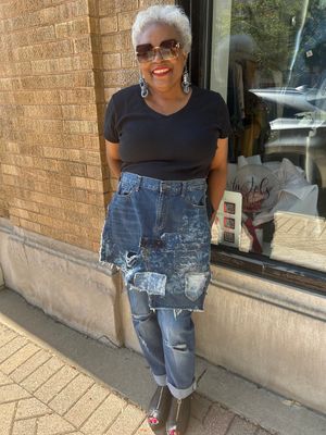 Denim Convertible Apron