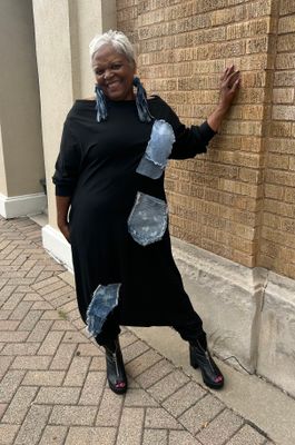Harem Patchwork Jumpsuit