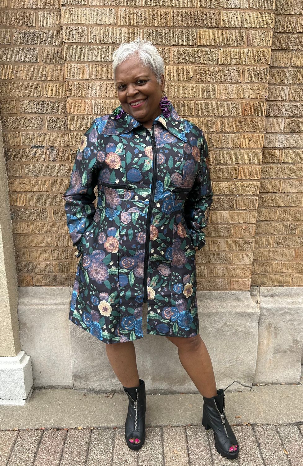 Dainty Floral Jacket/Dress