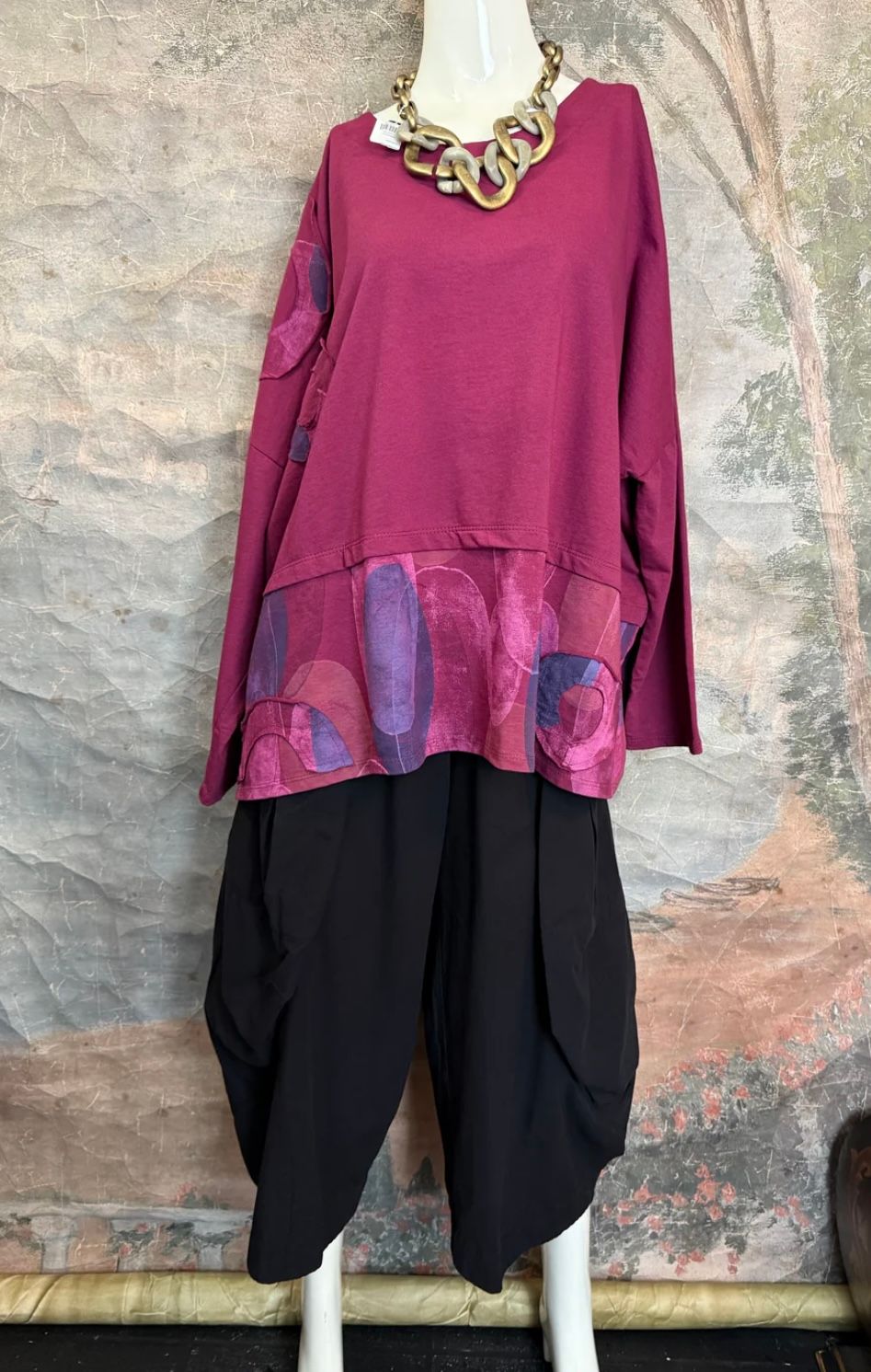 Arty Patch Pullover