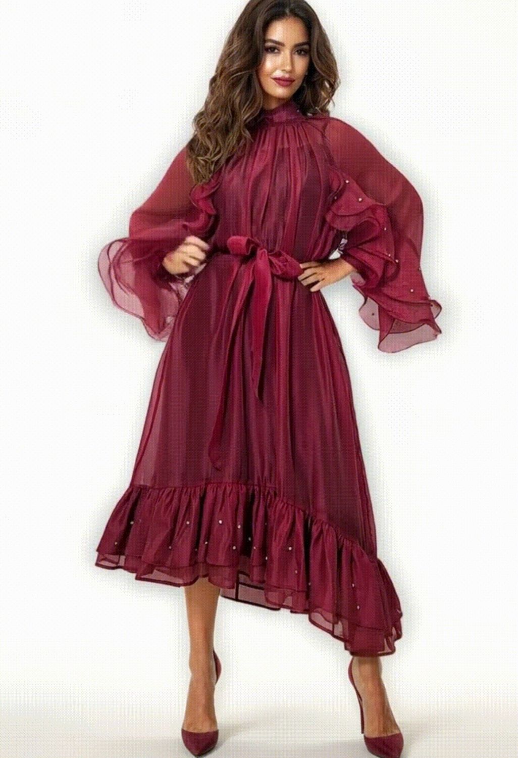 Sheer Romanic Dress