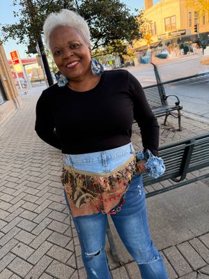Beaded Apron Belt