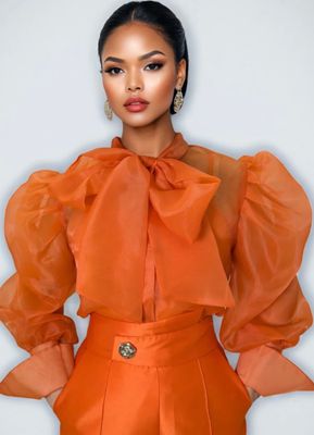 Bowed in Elegance Top