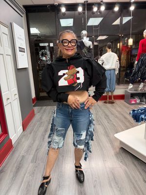 Bears Crop Hoodie