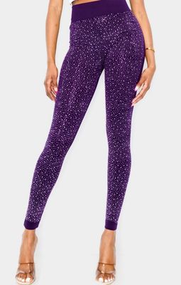 Midnight Ember Bling Leggings