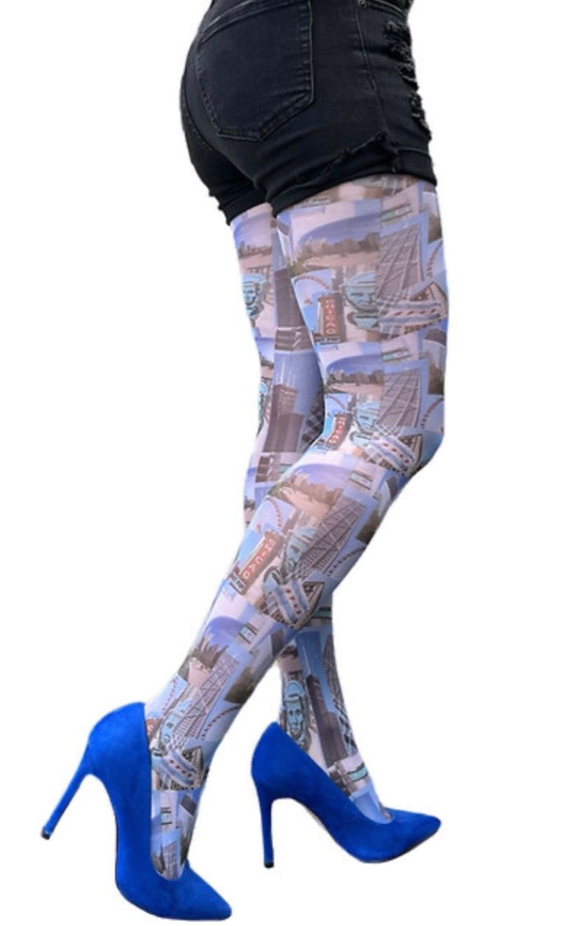 Chitown Landmarks Tights