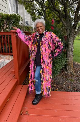 Shaggy Crochet Handmade Duster