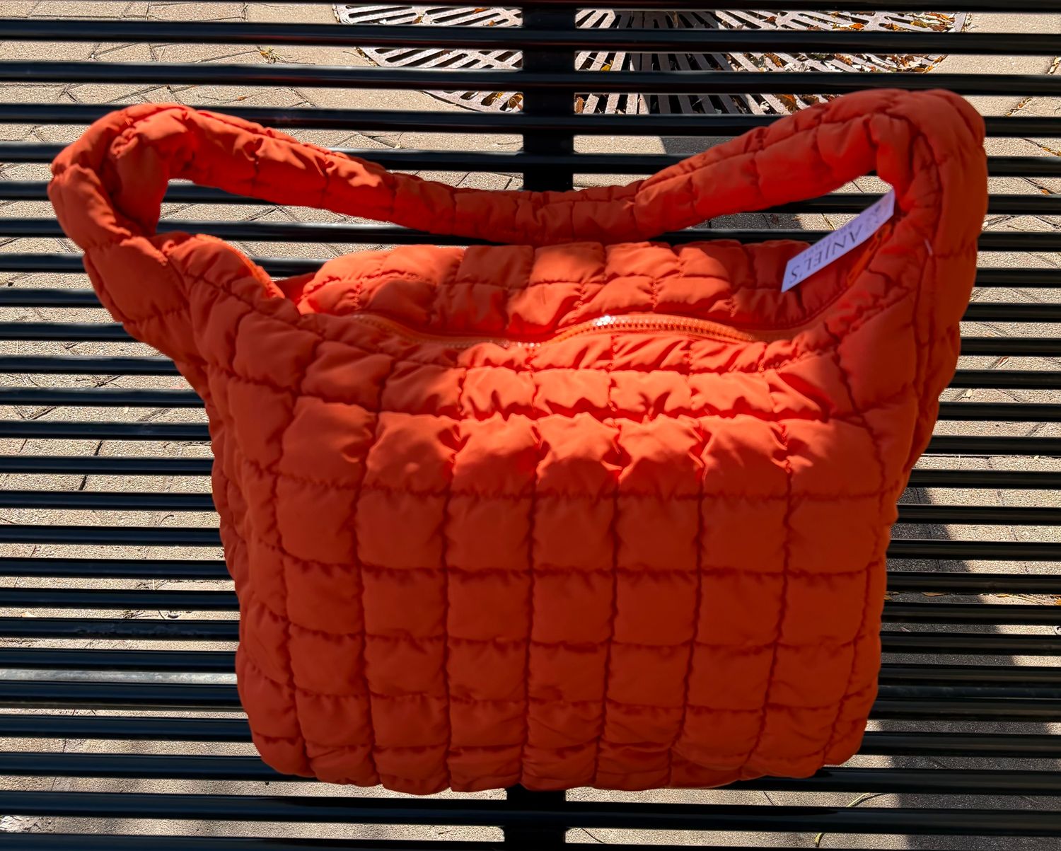 Puffer Quilt Shoulder Bag