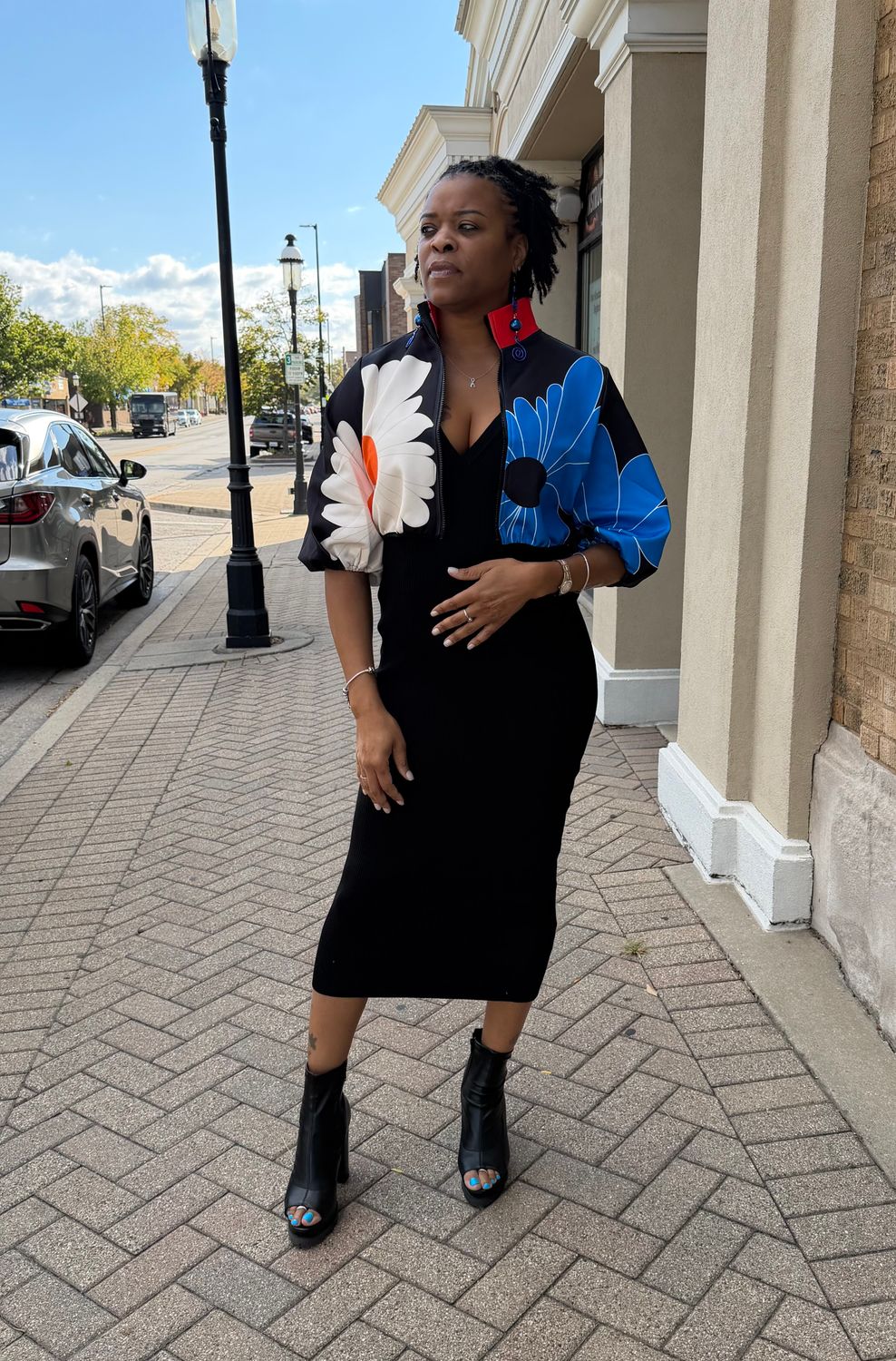 Ribbed Knit Bodycon Dress