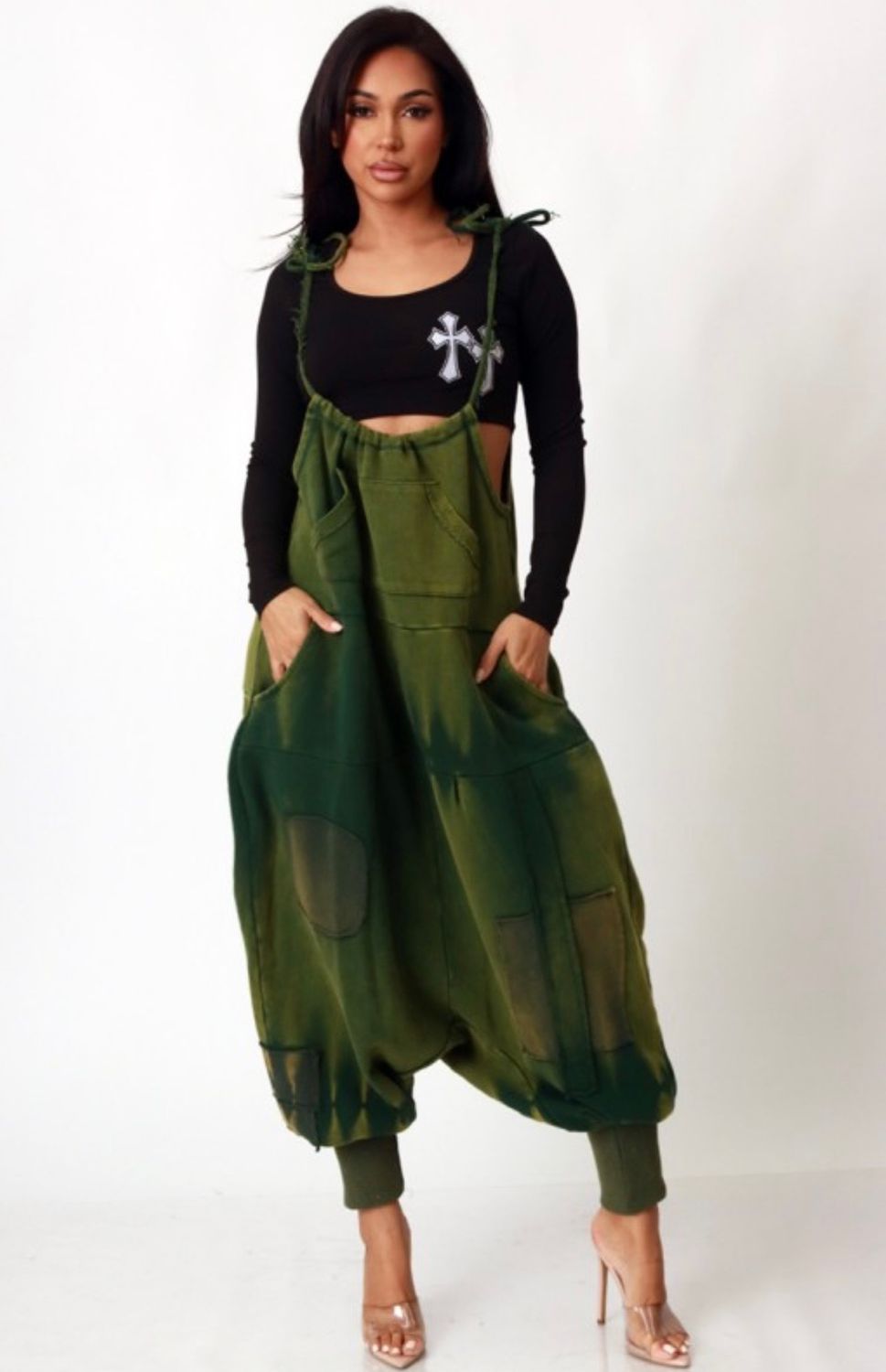 Vintage Washed Overalls