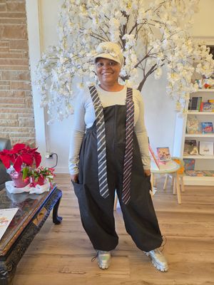 Womenswear Tie Jumpsuit