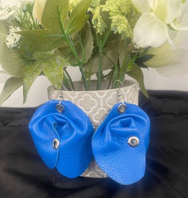 Handmade Leather Earrings