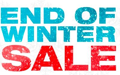 End of Winter Sale