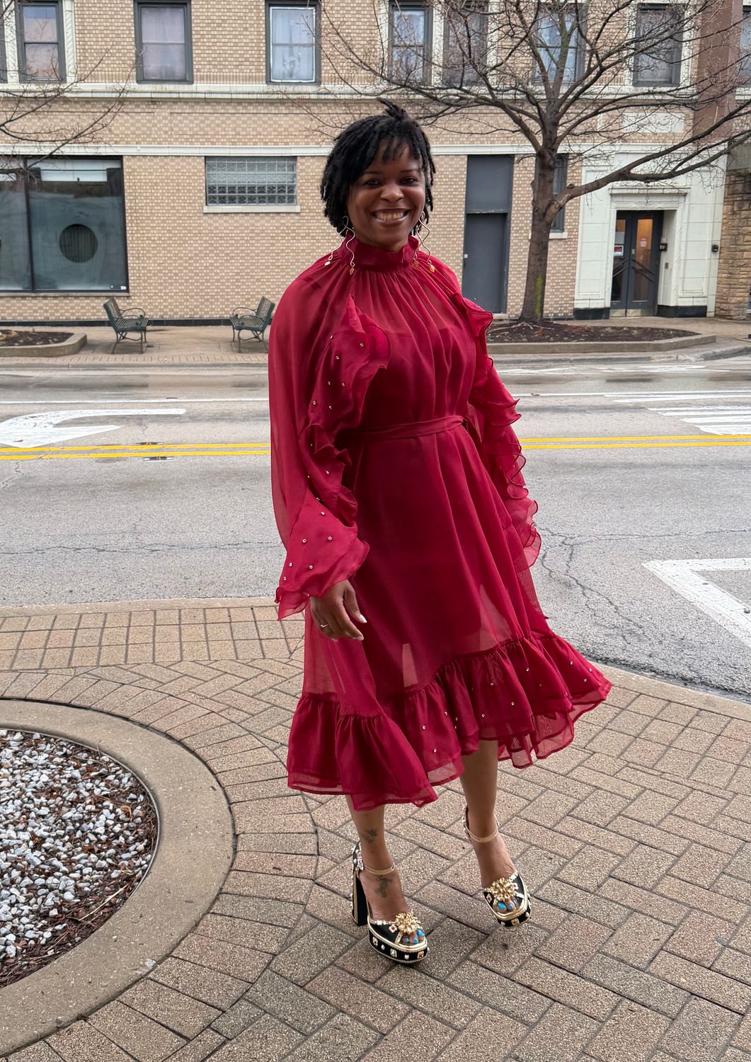 Sheer Romantic Dress