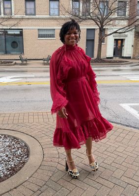 Sheer Romantic Dress