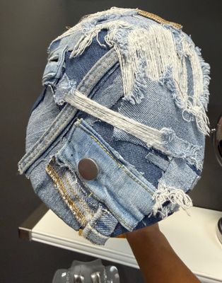 Denim Patch Cap