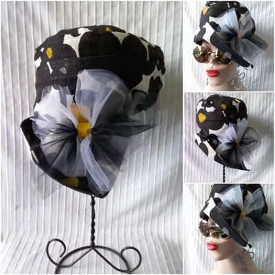 Stef-N-Ty Retro Linen Print