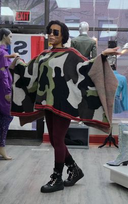 Camouflage Poncho