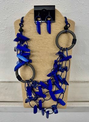 Bohemian Tribal Necklace Set