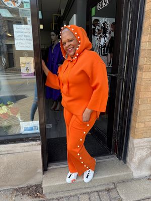 Orange Scuba Pearl Set