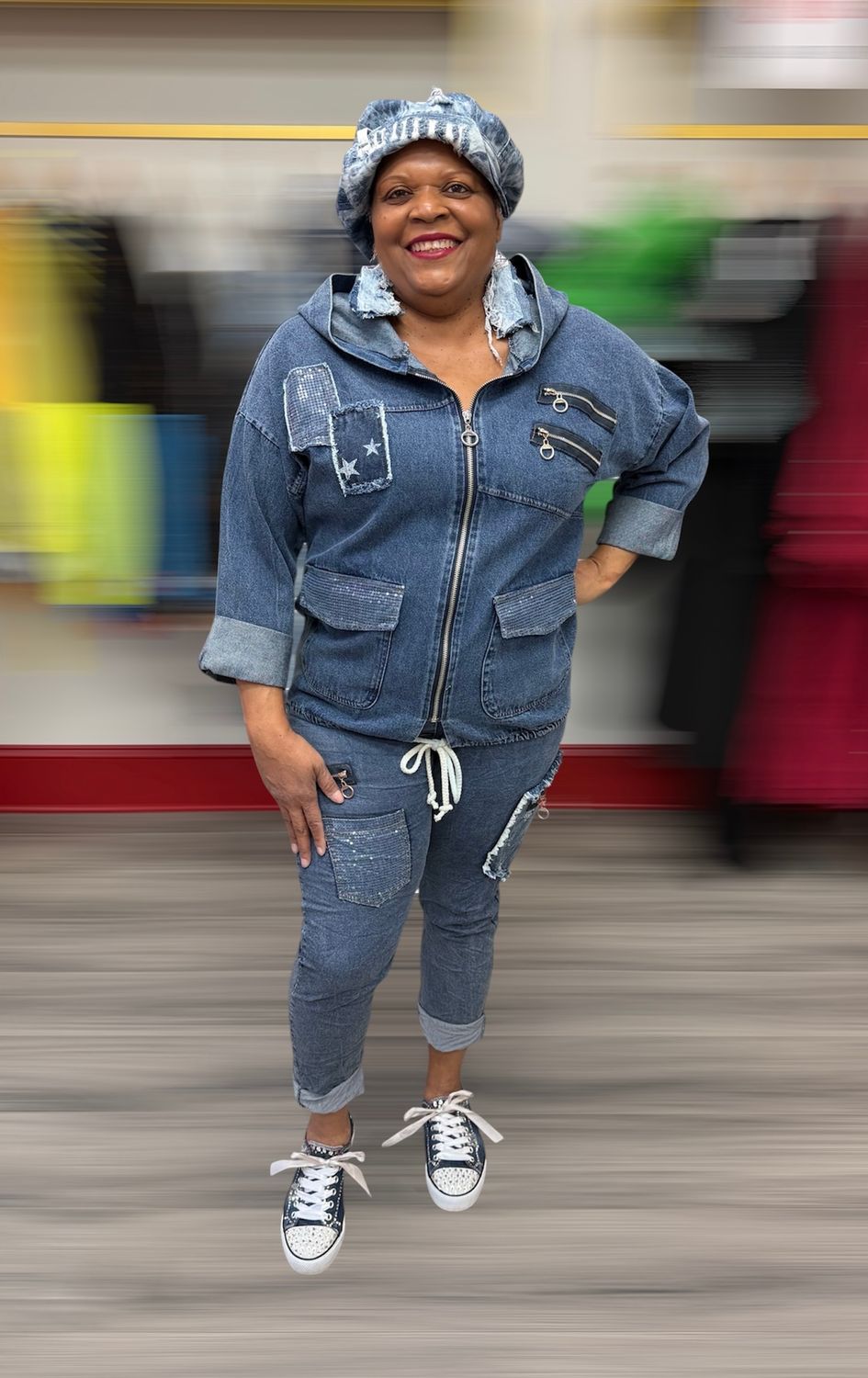 Urban Chill Denim Set