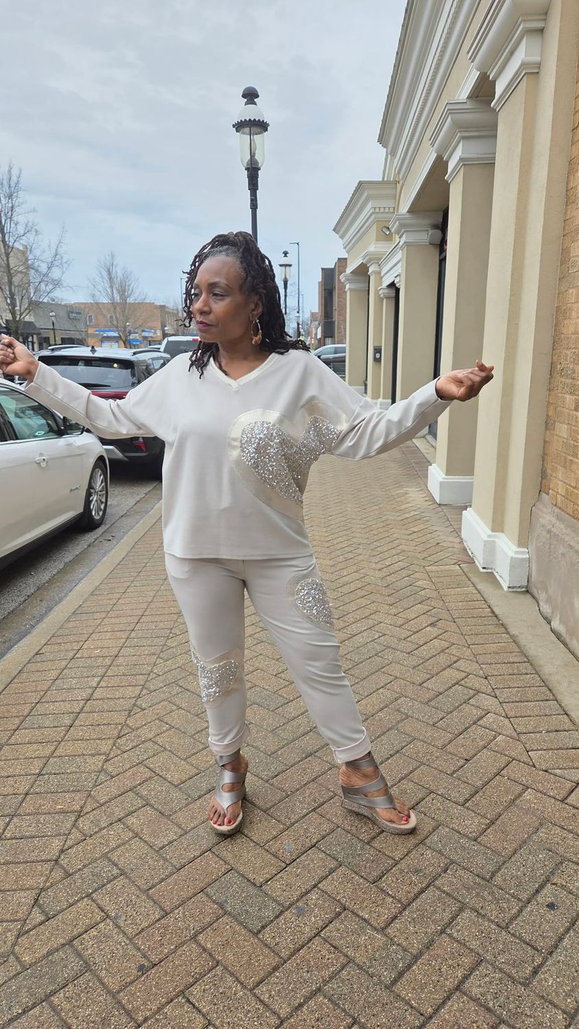 Golden Heart Lounge Set