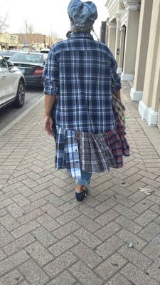 Plaid Shirt Dress