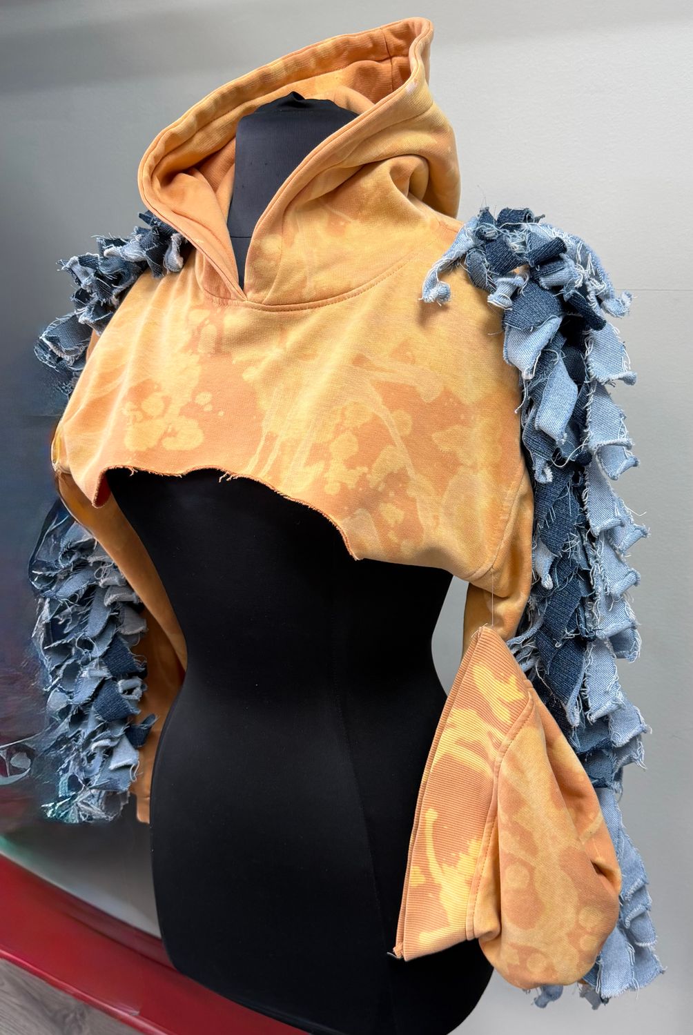 Denim Sleeve / Hat Set