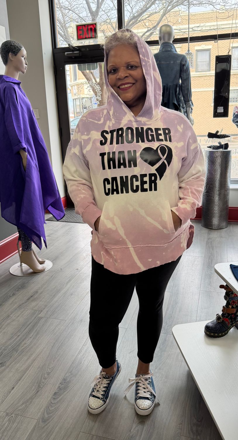 Stronger Than Cancer Hoodie