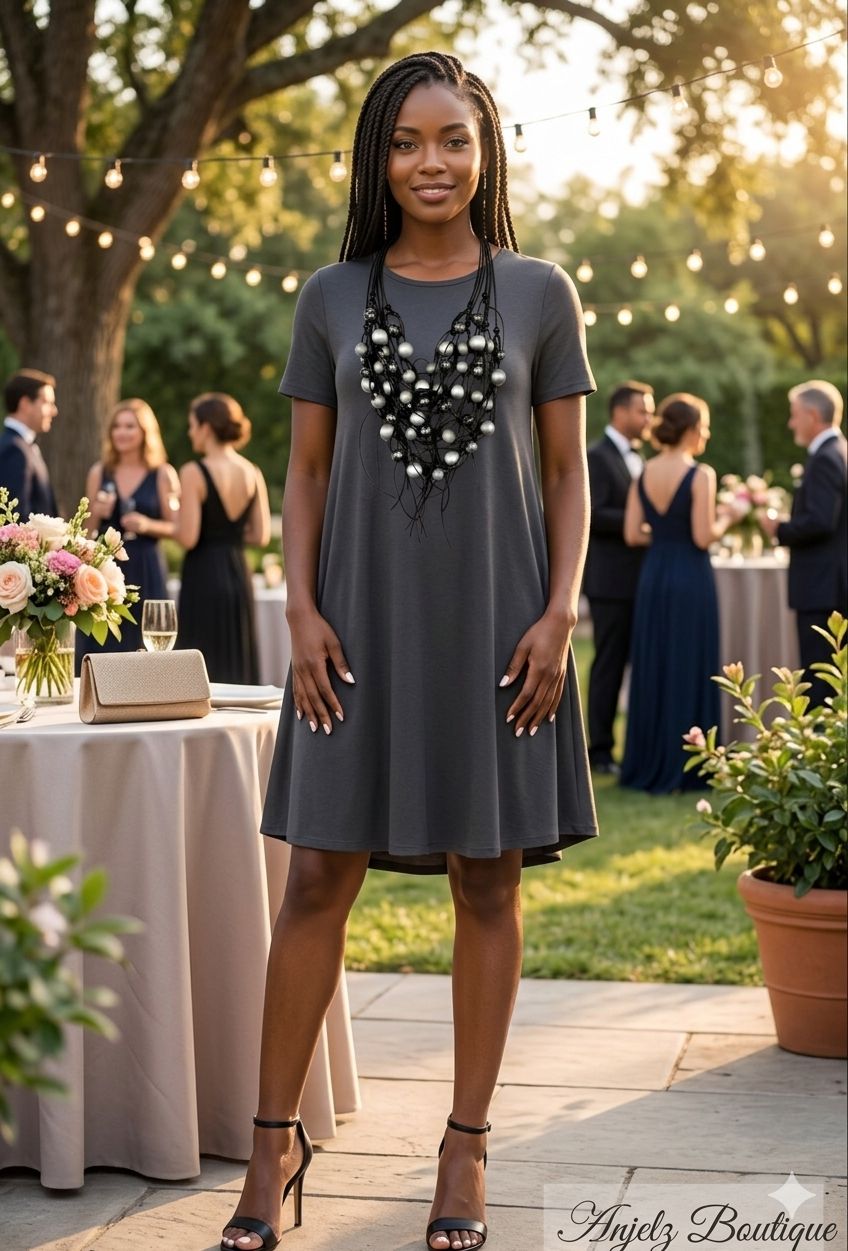 Flounce The Day Away - Black