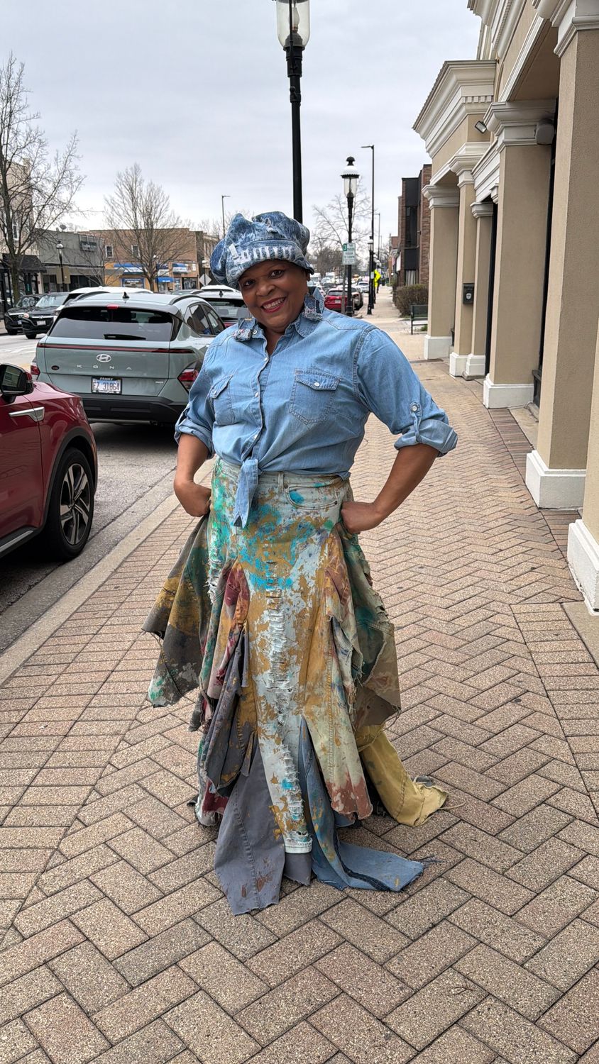 Bohemian Layered Maxi Skirt