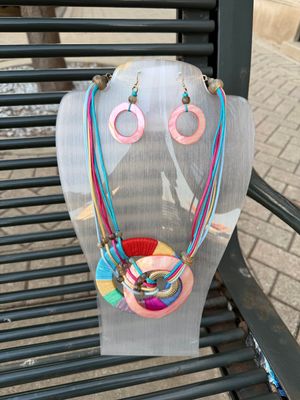 Band of Circles Necklace Set
