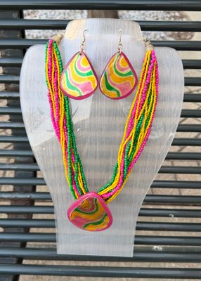 Kiwi Watermelon Jewelry Set
