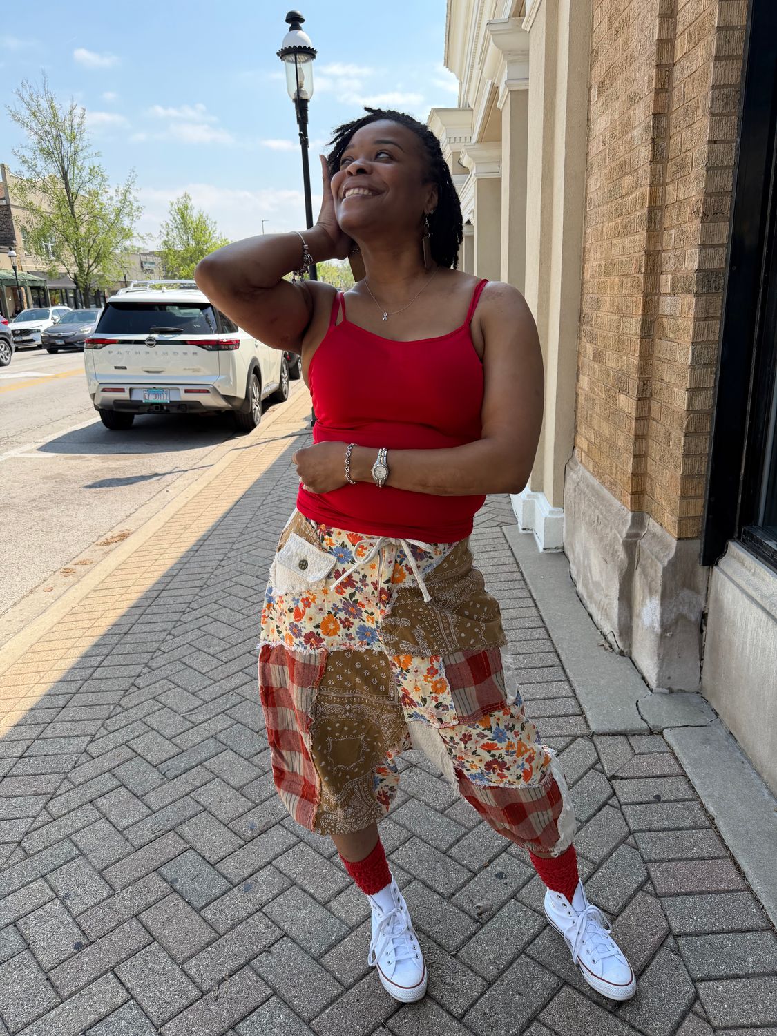 Paisley Print Harem Pants