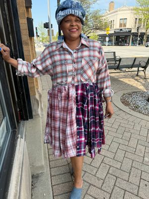 Flannel Dress