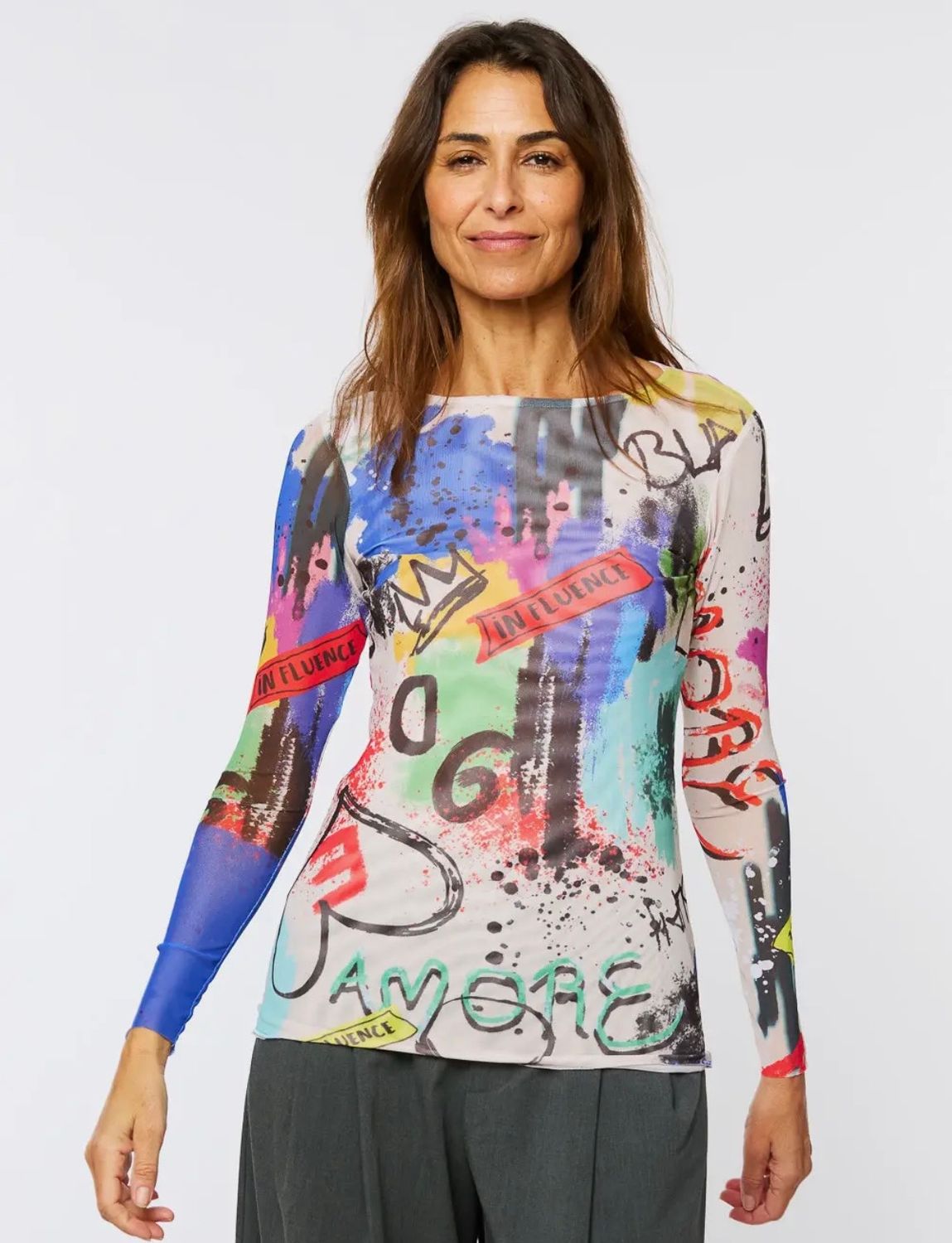 Amore Double Florence Sheer Top